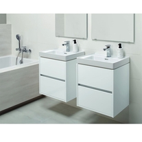 Lavoar pentru mobilier,Cersanit, Crea, 50 cm, alb